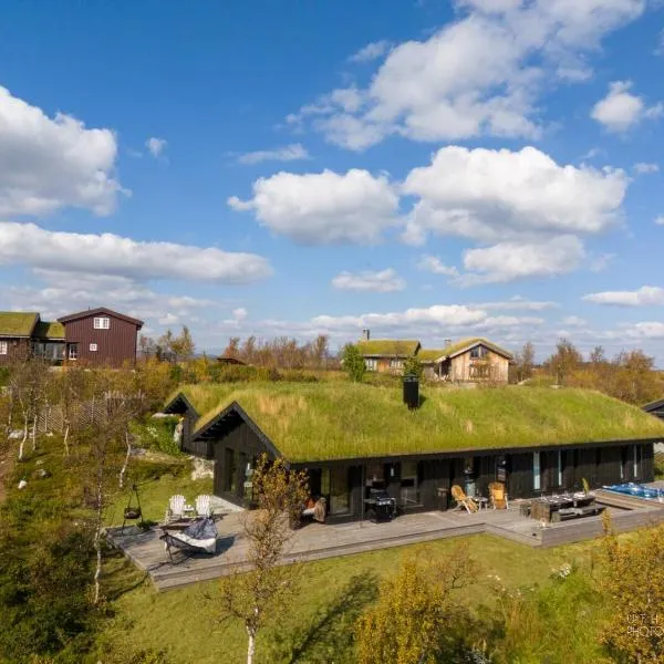 Nydelig og Moderne hytte på Kikut Geilo - 6 senger, 4 soverom og jacuzzi, hotel in Geilo