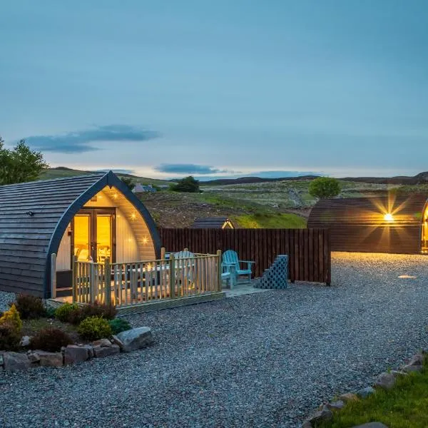 Loch Ewe Luxury Pods, hotel v destinaci Mellon Charles