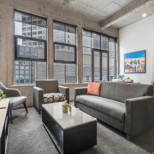 パントヒル アパートメント ホテル - マンハッタン（Punthill Apartment Hotel - Manhattan）、メルボルンのホテル