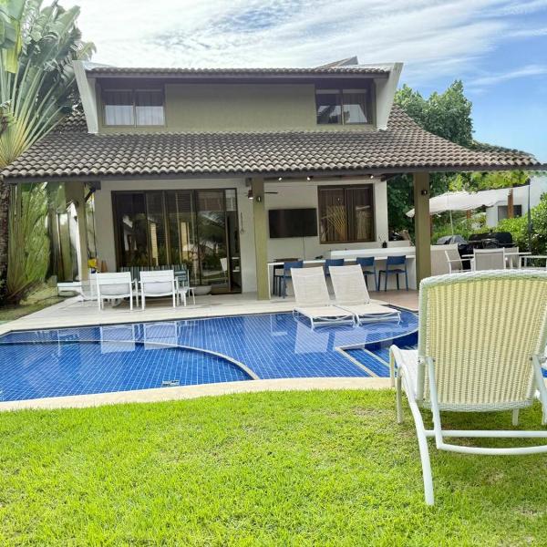 Linda Casa Beira Mar -Resort Malawi - Muro Alto- 15 min carro Porto Galinhas- 10 praias paradisíacas - piscina privativa