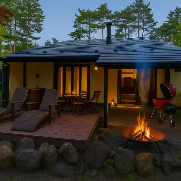 Glamping Villa Hanz Kawaguchiko, hotel v destinaci Fudžikawagučiko