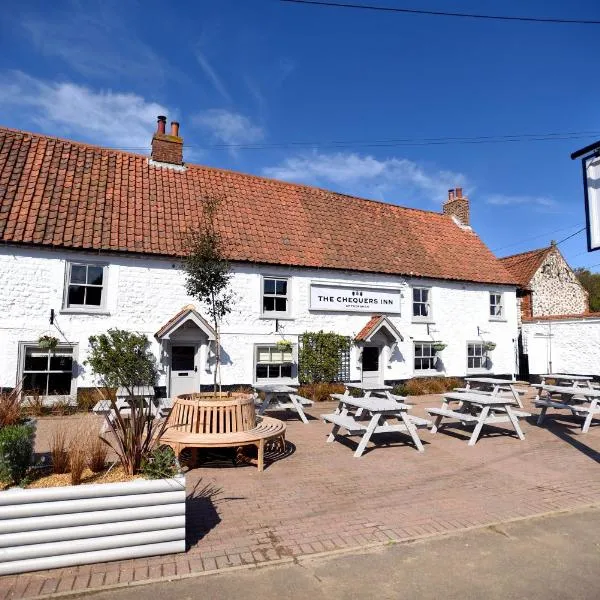 Thornham Rooms at The Chequers, hótel í Thornham