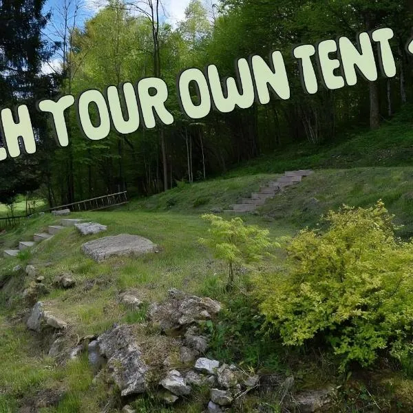 Grajski kamp - pitch your own tent, hotel v destinaci Kočevje