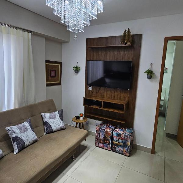 Flat Fantástico de 2qts ao lado Shop Flamboyant 105 - Foto 5