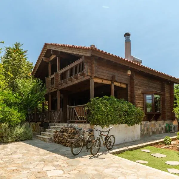 Bright and cozy cottage near the sea, hotell sihtkohas Káto Alepokhórion