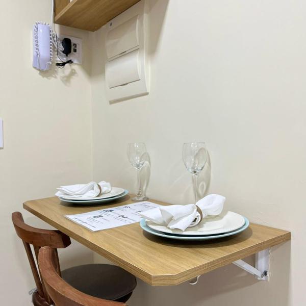 Apartamento quarto e sala com vista mar - Smart Costa Azul