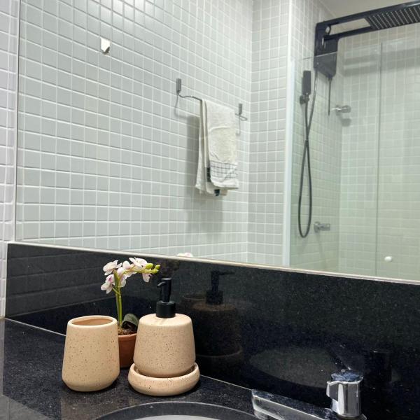 Apartamento quarto e sala com vista mar - Smart Costa Azul - Foto 3