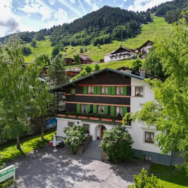 Haus Gamberg, hotel v destinaci Sankt Anton am Arlberg