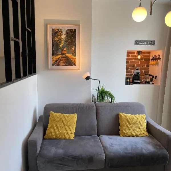 Breuil Station, studio tout confort, hotel v destinaci La Mure