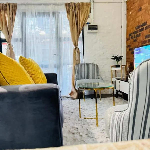 Luu's luxurious, hotel in Johannesburg