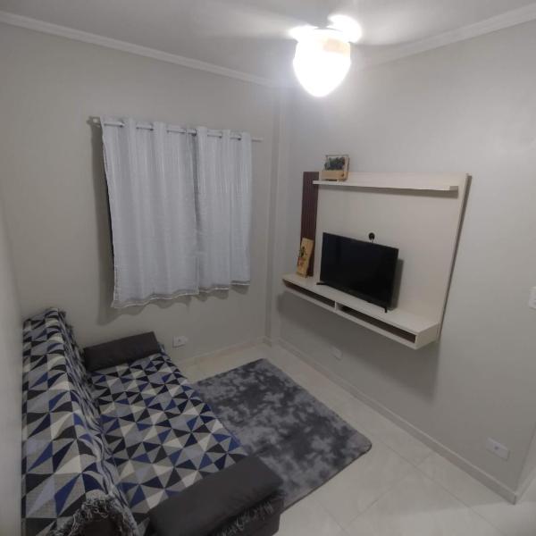 1 dorm , 2 minutos a pé até a praia Canto do Forte - Foto 5