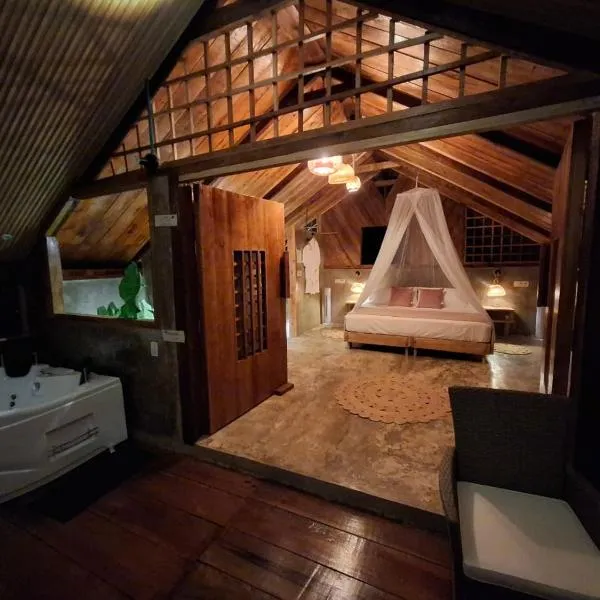 Mangle House Cabañas Ladrilleros, hotel v destinaci Buenaventura