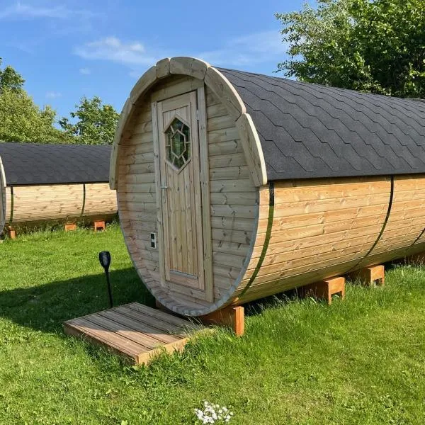 Hestehaven Camping, hotel v destinaci Glesborg