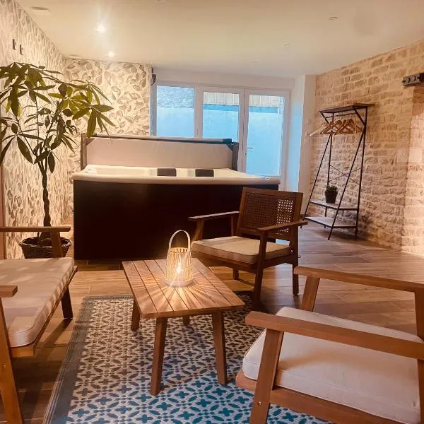 La Chance Spa cottage 6 personnes, hotel in Orges