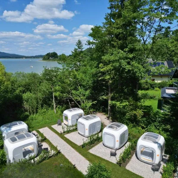 Direkt am Wallersee - Cubes - SELF CHECK-IN, hotell sihtkohas Henndorf am Wallersee