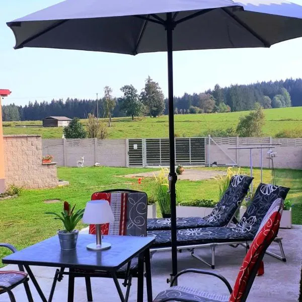 Apartman u Lipna, pro cyklisty, motorkare, hotel di Frymburk