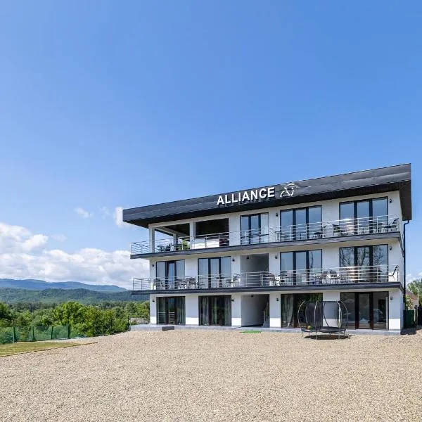 ALLIANCE Hotel NEW 2025 -Breakfast and pool included, hotel v destinaci Solotvina