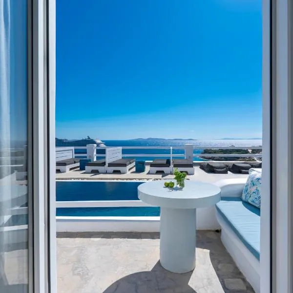 Flaskos Luxury Suites โรงแรมในอายิโอส สเตฟาโนส