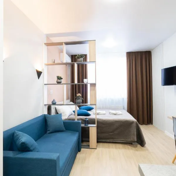 Апартаменти MYFREEDOM р-н Куренівки ЖК Навігатор, hotel a Kiev