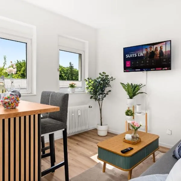 MOLA Apartments-Stylisches Apartment in Wetter-im Ruhrgebiet-für 3 Gäste-WLAN, hotel in Wetter