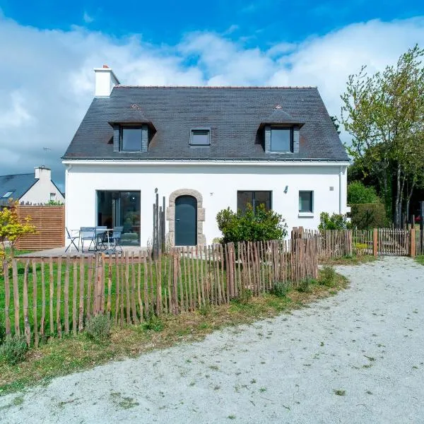 Le Haut du Nelud - Appt dans maison avec jardin, hotel Locmariaquer-ban