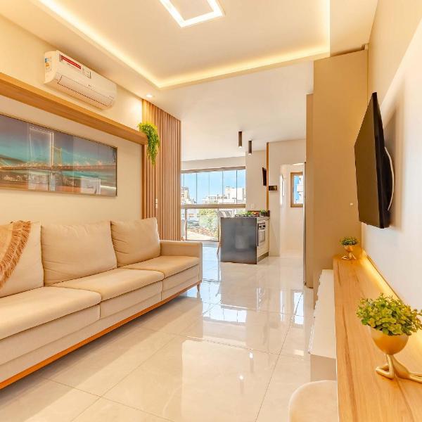 Belissimo apartamento com vista da praia em Bombas