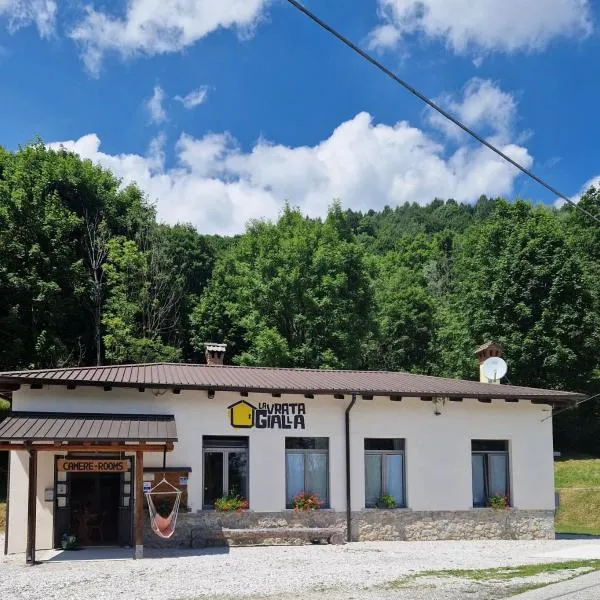 La Vrata Gialla, hotel a Taipana