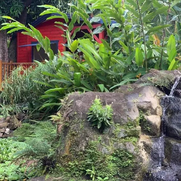 Le MORNE Aux F0US Cabanes & Jardin Tropical, hotel in Deshaies
