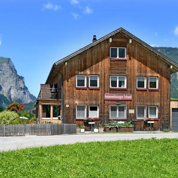 Ferienwohnungen Schantl, hotel in Schoppernau