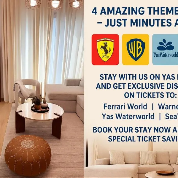 Luxury Modern Villa Noya Yas Island 5-Star Stay, hotel v destinaci Abu Dhabi