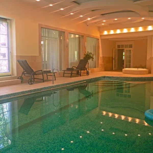 Luxury villa indoor pool Warsaw, hotel v destinaci Magdalenka