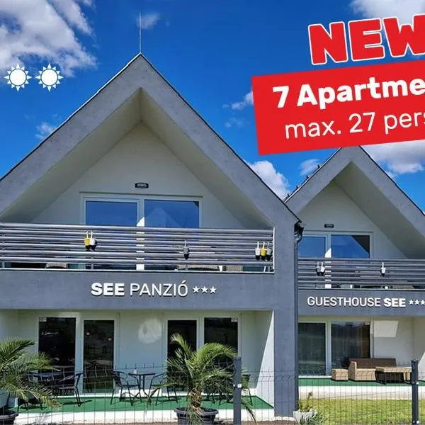See Panzió, hotel v destinaci Fertörákos