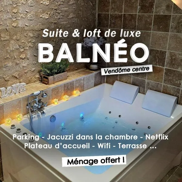 Appartement Suite Cosy - Jacuzzi - SPA - Balnéo Vendôme, hotel v destinácii Vendôme