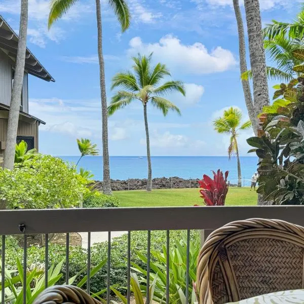 Ocean View, 2 BRM, 1st floor, AC, Resort living, hotel a Kailua-Kona