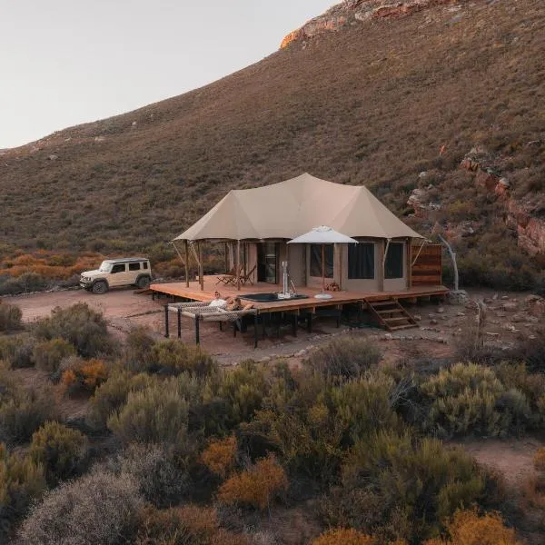 Elements Luxury Tent, hotel in Goedgemoed