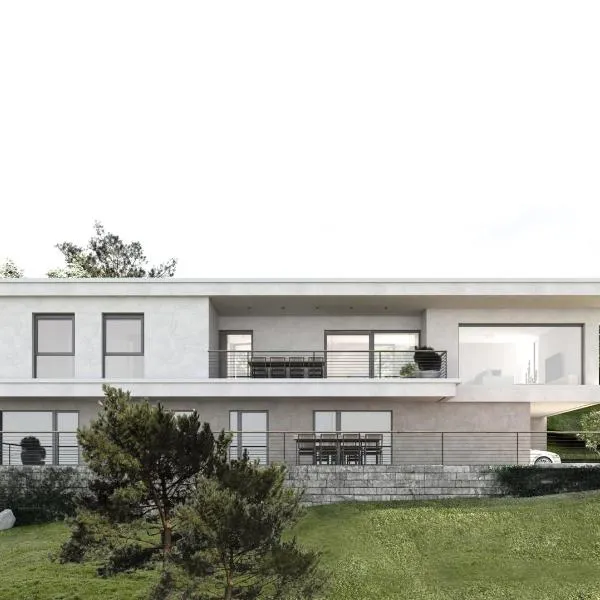 Apartment La Lita Panoramic Sea View Parking Self Checkin, khách sạn ở Šmarje