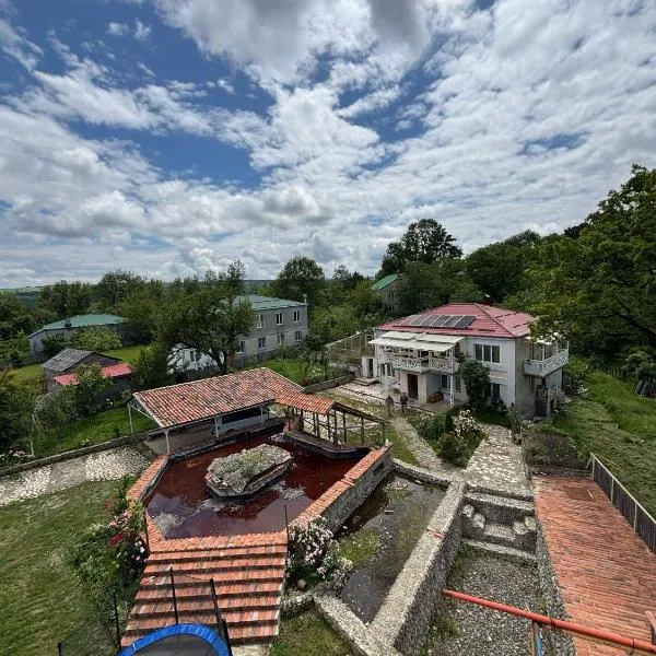 Etno Rekreacia Tabatadze, With in Door & Out door pool, hotel in Shomakhetʼi