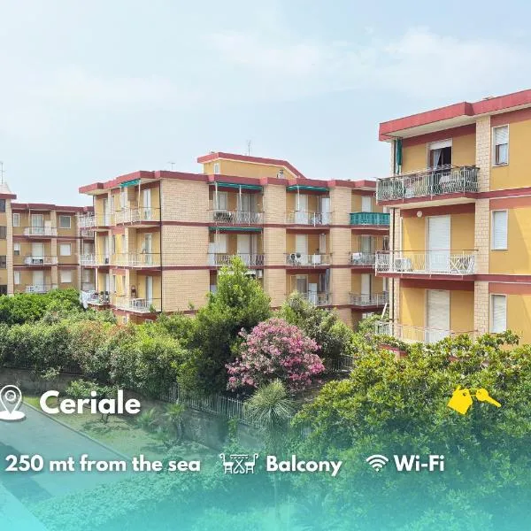 250 mt dal mare - Relax con Fresco Balcone, hotel v destinaci Ceriale