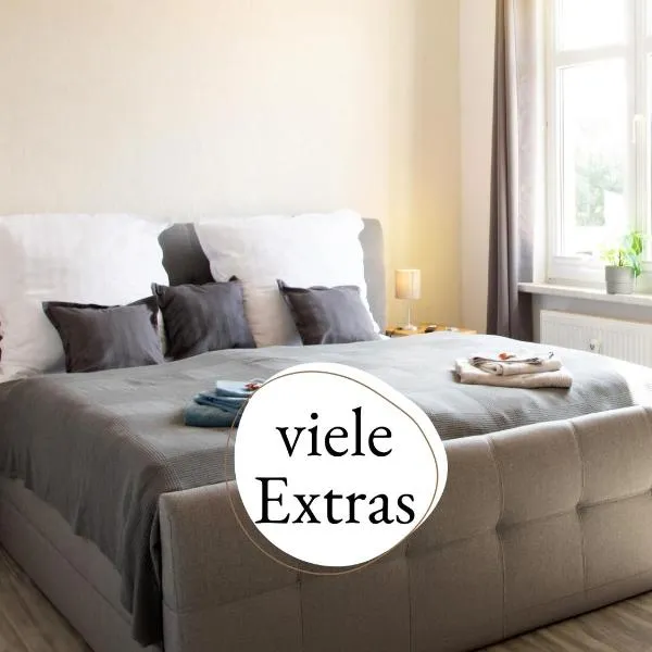 Ilmpartment Deluxe Suite - Vollausstattung - Boxspringbett - Wi-Fi - Netflix, hotel v destinaci Ilmenau