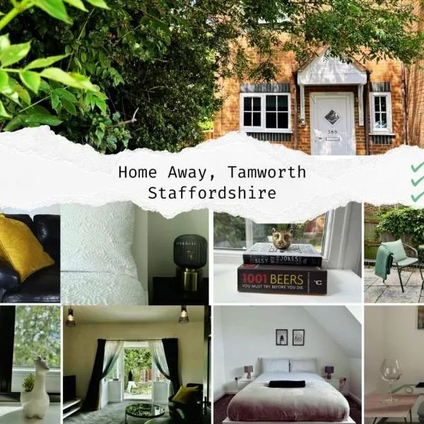 Home away Tamworth Staffordshire 4 Bedroom 3 Bathroom - Semi Detached House, hotel v destinaci Glascote