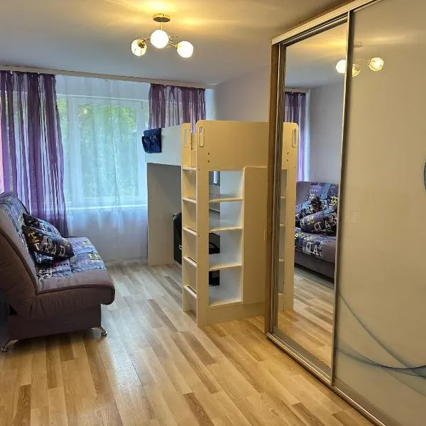 Jelgava Center Apartment with a View and Balcony, hotel in Jelgava