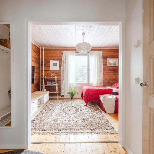 Lovely 1BR Apartment in Calm Neighborhood、タンペレのホテル