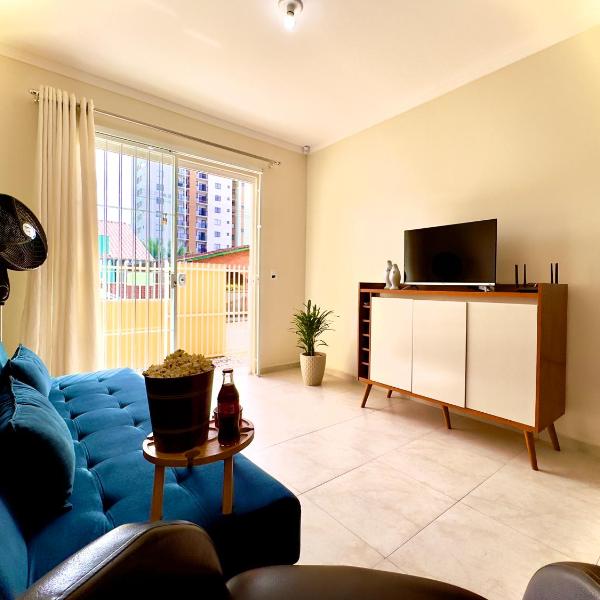 Casa 300m PRAIA 2 quartos Ar Condicionado Churrasqueira privativa Vaga privativa de Garagem Reserve Agora e Viva essa Experiência - Foto 5