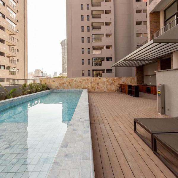 Apartamento Garden com piscina a 7min Consulado e 3min Metrô Brooklin - Foto 4