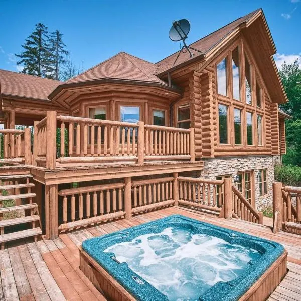 Forest Getaway, Soak in the Spa, Sauna, Fireplace, hotel v destinácii Mille-Isles