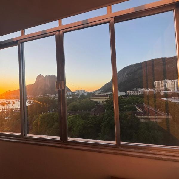 Apto elegante com Vista para o Pão de Açúcar