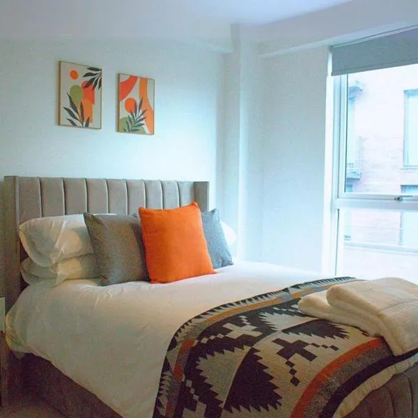 1BR City Apt Nr Arena,Attractions&Wifi, hotel in Manchester
