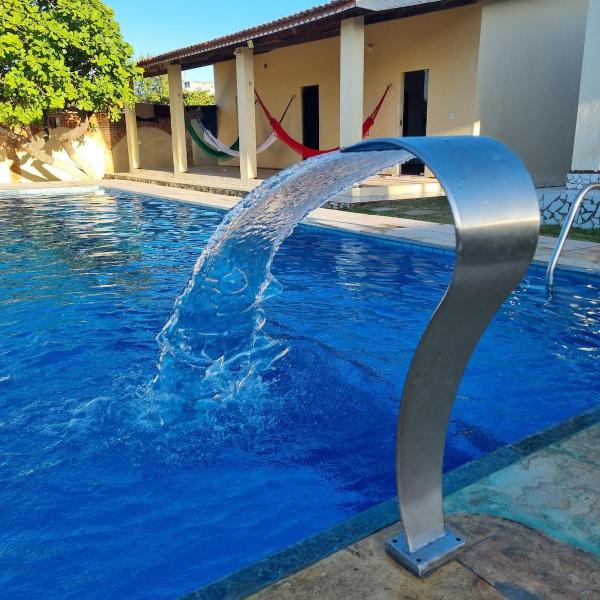 Casa Mar e Sol, Villa de plage marina do Morro Branco avec Piscine