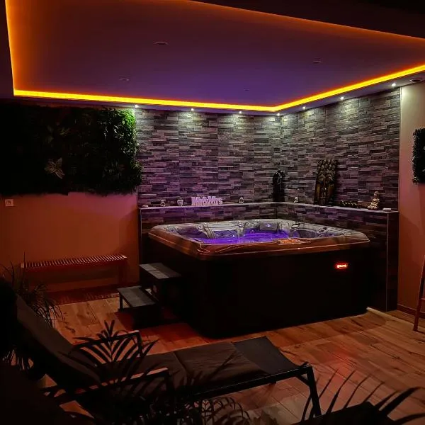 Zen&spa appartement avec jacuzzi et sauna privatif, hotel a Aspach-le-Bas