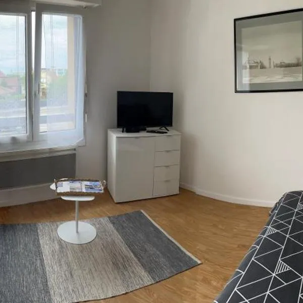 Studio cosy à Molsheim Calme, centre-ville et accès Strasbourg，莫爾塞姆的飯店